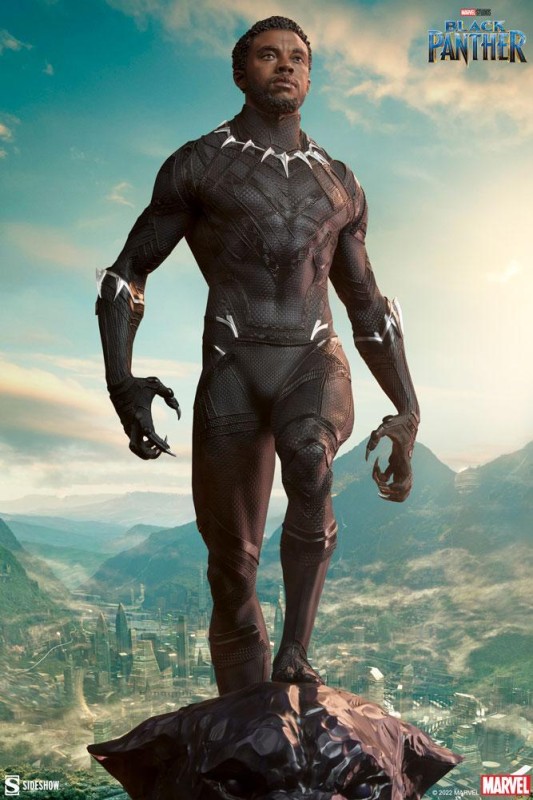 Sideshow Collectibles Black Panther Premium Format Figure - 300764 - Marvel Comics / T’Challa / Chadwick Boseman