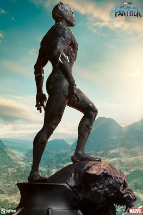 Sideshow Collectibles Black Panther Premium Format Figure - 300764 - Marvel Comics / T’Challa / Chadwick Boseman - Thumbnail