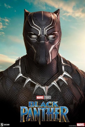 Sideshow Collectibles Black Panther Premium Format Figure - 300764 - Marvel Comics / T’Challa / Chadwick Boseman - Thumbnail