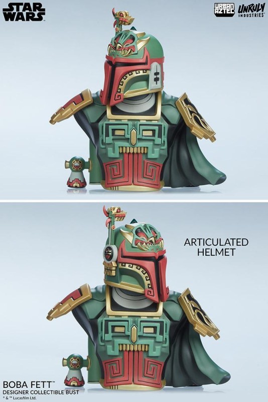 Sideshow Collectibles Boba Fett Designer Collectible Bust 700172