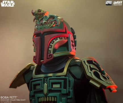 Sideshow Collectibles Boba Fett Designer Collectible Bust 700172 - Thumbnail