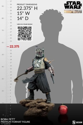 Sideshow Collectibles Boba Fett Premium Format Figure - 300829 - Star Wars / The Mandalorian - Thumbnail