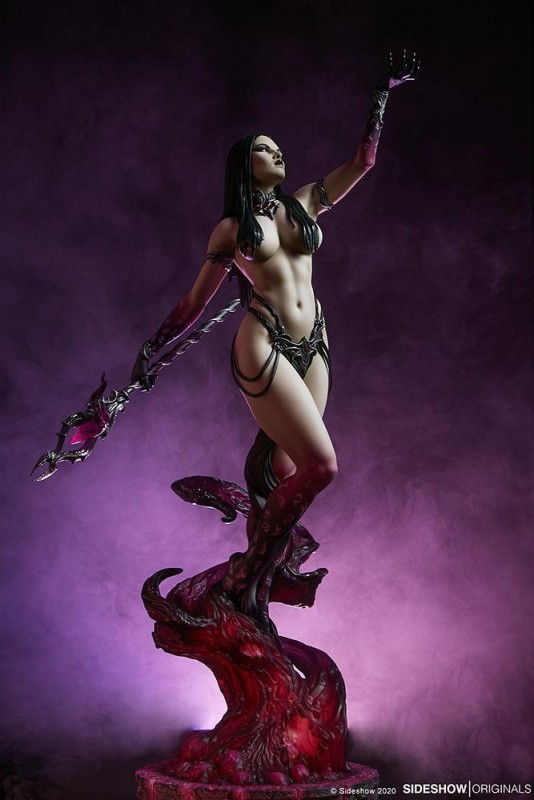 Sideshow Collectibles Dark Sorceress Guardian Of The Void Statue