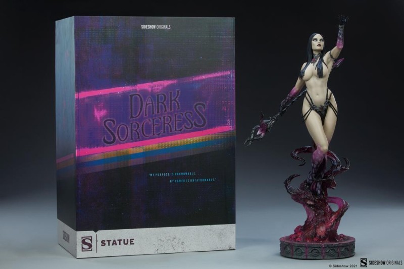 Sideshow Collectibles Dark Sorceress Guardian Of The Void Statue