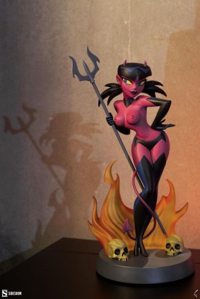Sideshow Collectibles Devil Girl Statue 200574 / Shane Glines Series - Thumbnail