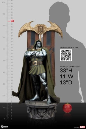Sideshow Collectibles Doctor Doom Maquette 400360 - Thumbnail