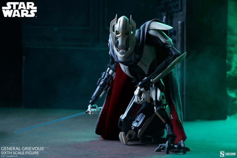 Sideshow Collectibles General Grievous V2 Sixth Scale Figure Star Wars / Episode III Revenge Of The Sith 1000272