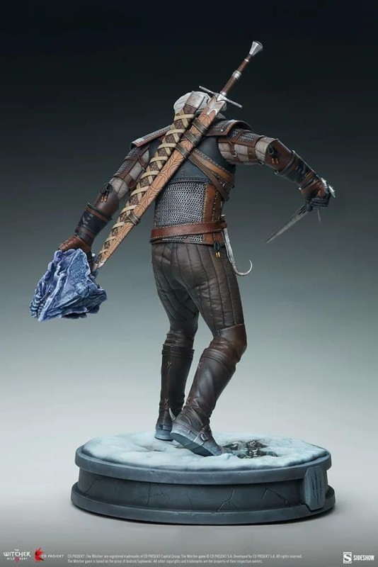 Sideshow Collectibles Geralt Statue 200601 The Witcher 3 : Wild Hunt