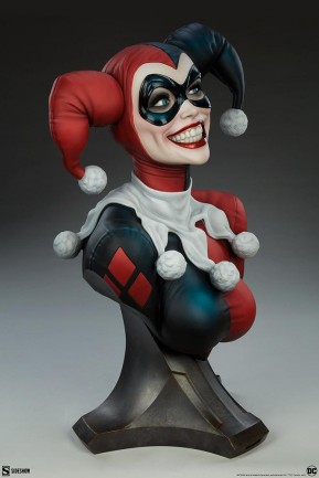 Sideshow Collectibles Harley Quinn 1:1 Life Size Bust 400233 - Thumbnail