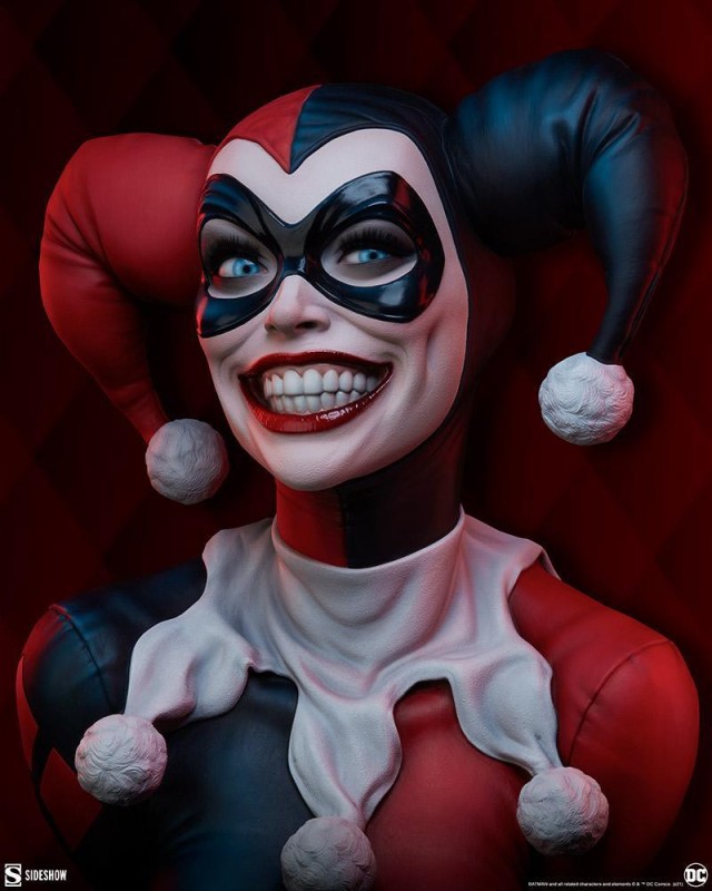 Sideshow Collectibles Harley Quinn 1:1 Life Size Bust 400233