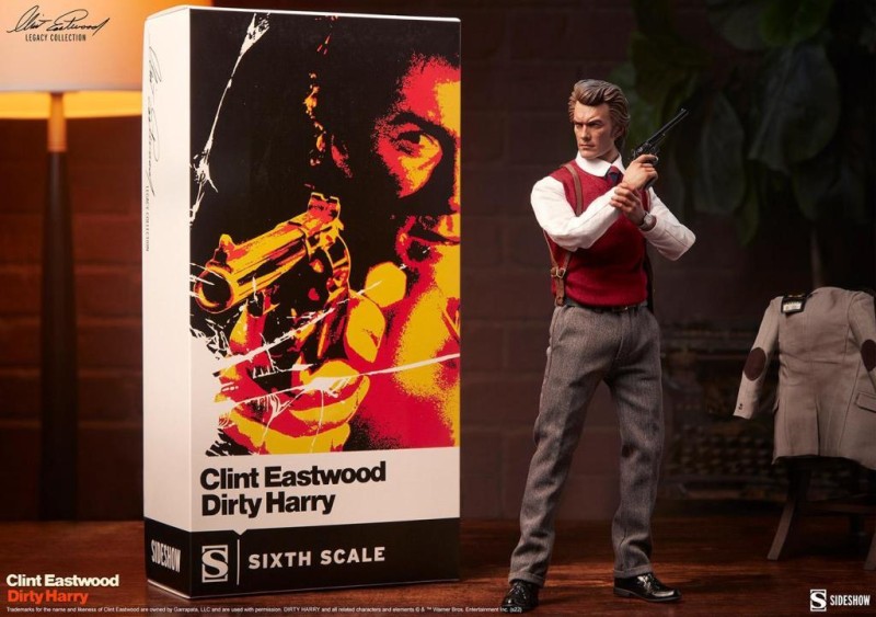 Sideshow Collectibles Harry Callahan Sixth Scale Figure - 100452 - Clint Eastwood Legacy Collection / Dirty Harry