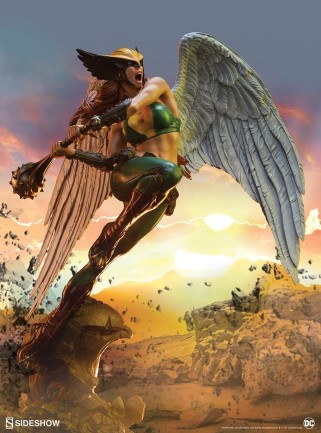 Sideshow Collectibles Hawkgirl Premium Format Figure DC Comics / Thanagarian - Thumbnail