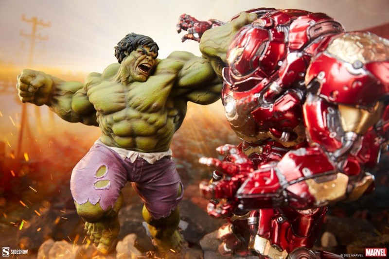 Sideshow Collectibles Hulk vs Hulkbuster Maquette 200571 / Marvel Comics / Marvel’s Jade Giant