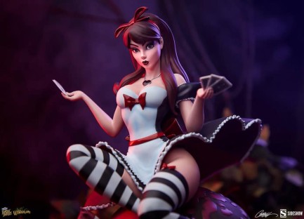 Sideshow Collectibles - Sideshow Collectibles JSC Alice in Wonderland Game of Hearts Edition Statue - 2005062