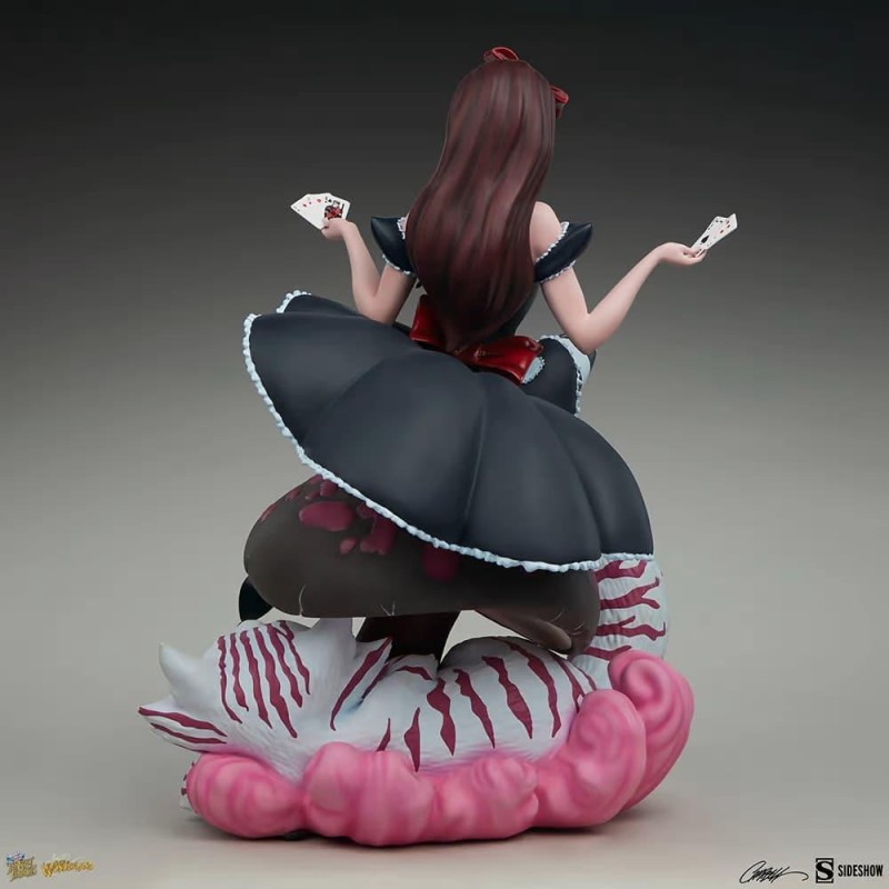 Sideshow Collectibles JSC Alice in Wonderland Game of Hearts Edition Statue - 2005062