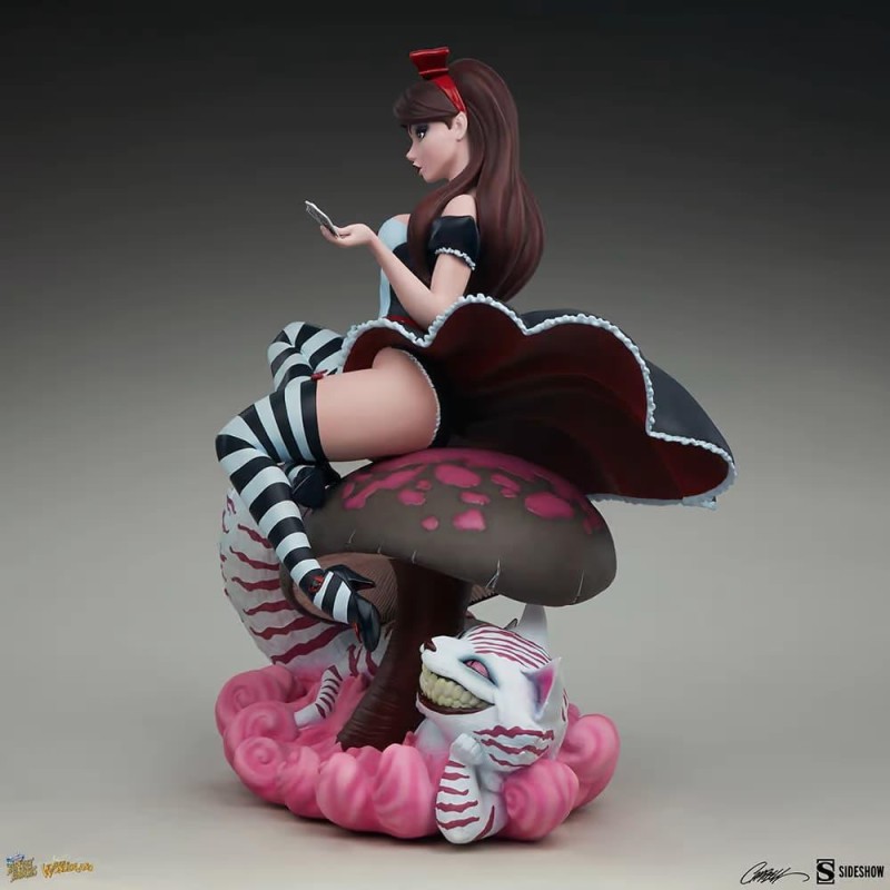Sideshow Collectibles JSC Alice in Wonderland Game of Hearts Edition Statue - 2005062
