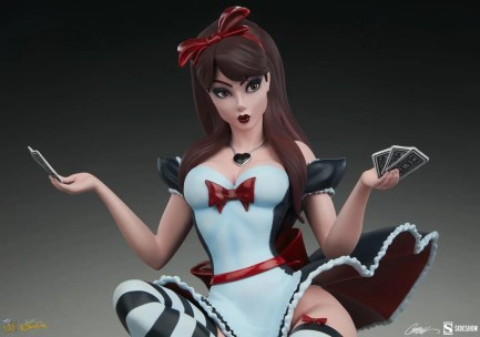 Sideshow Collectibles JSC Alice in Wonderland Game of Hearts Edition Statue - 2005062 - Thumbnail