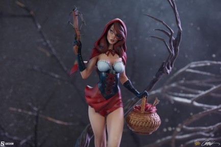 Sideshow Collectibles JSC Red Riding Hood Statue 200552 - Thumbnail