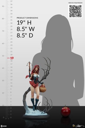 Sideshow Collectibles JSC Red Riding Hood Statue 200552 - Thumbnail