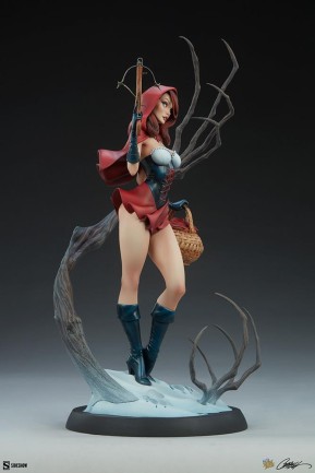 Sideshow Collectibles JSC Red Riding Hood Statue 200552 - Thumbnail