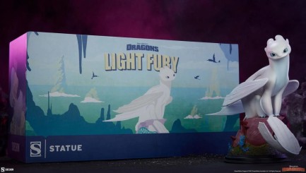 Sideshow Collectibles Light Fury Statue - 200616 - Thumbnail