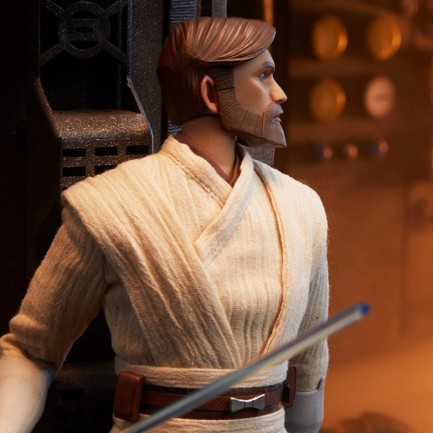 Sideshow Collectibles Obi-Wan Kenobi The Clone Wars Animation Sixth Scale Figure - 100463 - Thumbnail