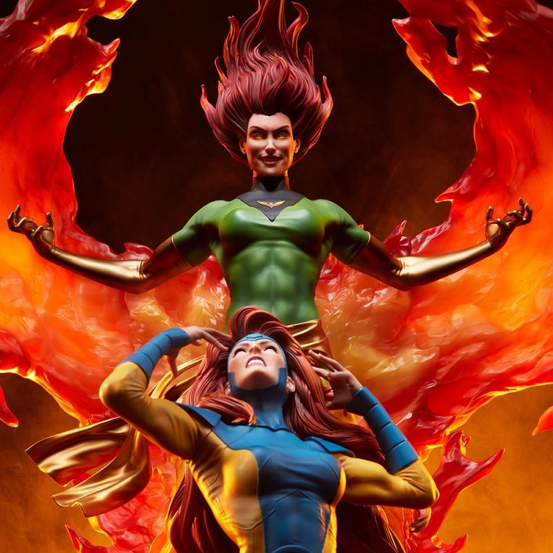 Sideshow Collectibles Phoenix and Jean Grey Maquette - 200572 - Marvel Comics / X-Men Classics