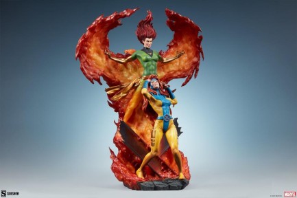Sideshow Collectibles Phoenix and Jean Grey Maquette - 200572 - Marvel Comics / X-Men Classics - Thumbnail
