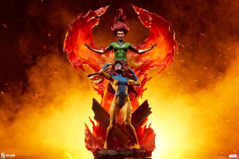 Sideshow Collectibles Phoenix and Jean Grey Maquette - 200572 - Marvel Comics / X-Men Classics