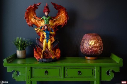 Sideshow Collectibles Phoenix and Jean Grey Maquette - 200572 - Marvel Comics / X-Men Classics - Thumbnail