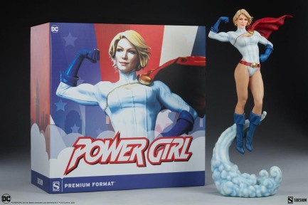 Sideshow Collectibles Power Girl Premium Format Figure 300751 - Thumbnail