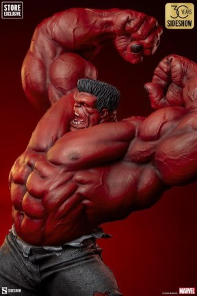 Sideshow Collectibles Red Hulk (Thunderbolt Ross) Store Exclusive Premium Format Figure 3008663 Marvel / Sideshow Hulk Collection - Thumbnail