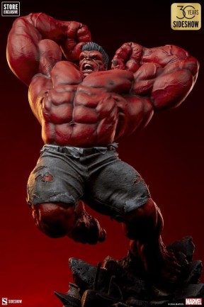 Sideshow Collectibles Red Hulk (Thunderbolt Ross) Store Exclusive Premium Format Figure 3008663 Marvel / Sideshow Hulk Collection - Thumbnail