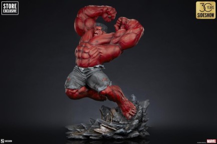 Sideshow Collectibles Red Hulk (Thunderbolt Ross) Store Exclusive Premium Format Figure 3008663 Marvel / Sideshow Hulk Collection - Thumbnail