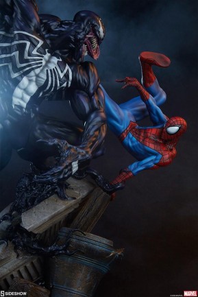 Sideshow Collectibles Spider-Man vs Venom Maquette Marvel Comics / Spiderverse - Thumbnail