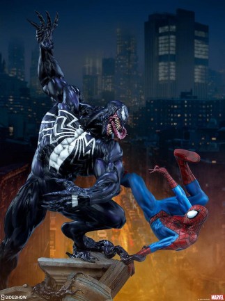 Sideshow Collectibles Spider-Man vs Venom Maquette Marvel Comics / Spiderverse - Thumbnail