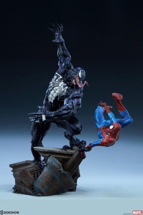 Sideshow Collectibles Spider-Man vs Venom Maquette Marvel Comics / Spiderverse - Thumbnail