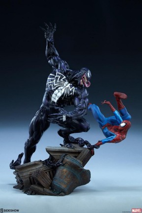 Sideshow Collectibles Spider-Man vs Venom Maquette Marvel Comics / Spiderverse - Thumbnail