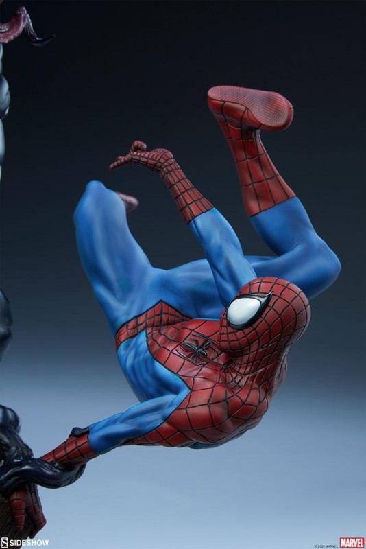 Sideshow Collectibles Spider-Man vs Venom Maquette Marvel Comics / Spiderverse