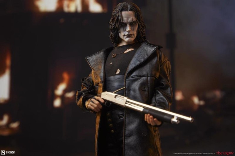 Sideshow Collectibles The Crow Sixth Scale Figure - 100449 - The Crow / Eric Draven / Brandon Lee