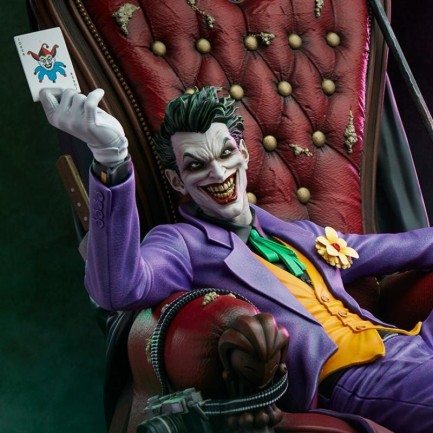 Sideshow Collectibles - Sideshow Collectibles The Joker Quarter Scale Exclusive Maquette - 910736 - DC Comics / Tweeterhead 1:4 Series