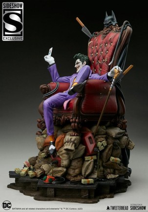 Sideshow Collectibles The Joker Quarter Scale Exclusive Maquette - 910736 - DC Comics / Tweeterhead 1:4 Series - Thumbnail