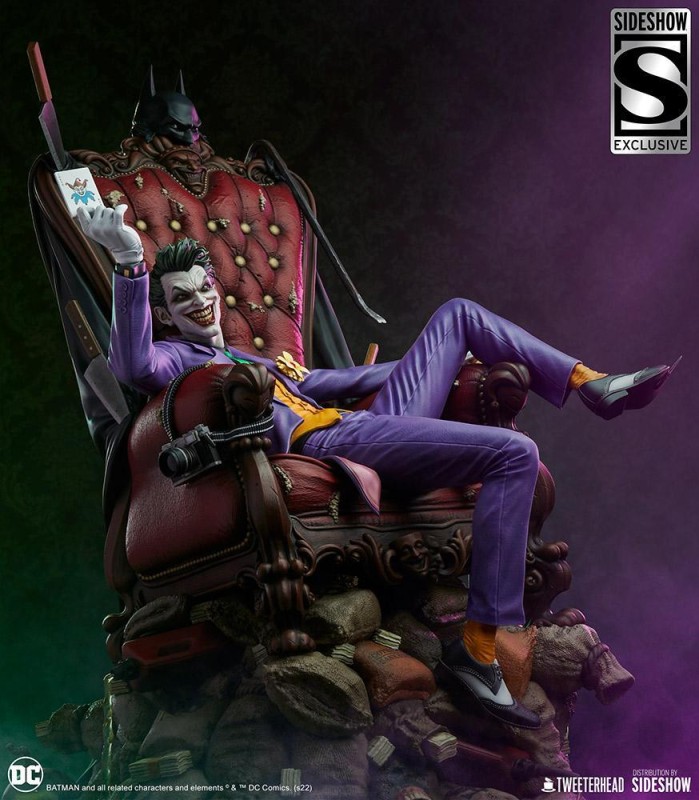 Sideshow Collectibles The Joker Quarter Scale Exclusive Maquette - 910736 - DC Comics / Tweeterhead 1:4 Series