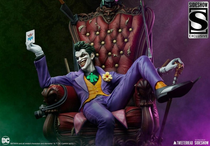 Sideshow Collectibles The Joker Quarter Scale Exclusive Maquette - 910736 - DC Comics / Tweeterhead 1:4 Series