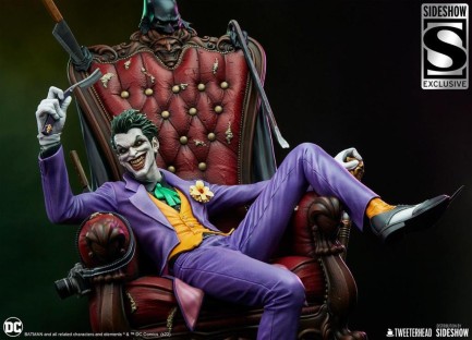 Sideshow Collectibles The Joker Quarter Scale Exclusive Maquette - 910736 - DC Comics / Tweeterhead 1:4 Series - Thumbnail