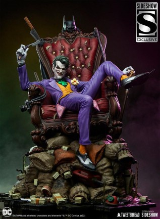Sideshow Collectibles The Joker Quarter Scale Exclusive Maquette - 910736 - DC Comics / Tweeterhead 1:4 Series - Thumbnail