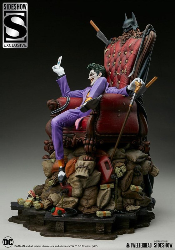 Sideshow Collectibles The Joker Quarter Scale Exclusive Maquette - 910736 - DC Comics / Tweeterhead 1:4 Series