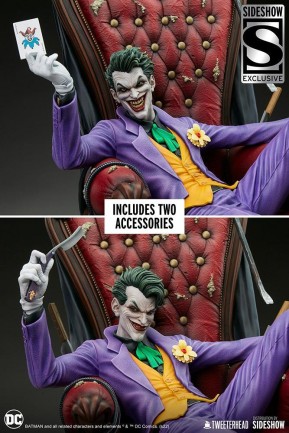 Sideshow Collectibles The Joker Quarter Scale Exclusive Maquette - 910736 - DC Comics / Tweeterhead 1:4 Series - Thumbnail