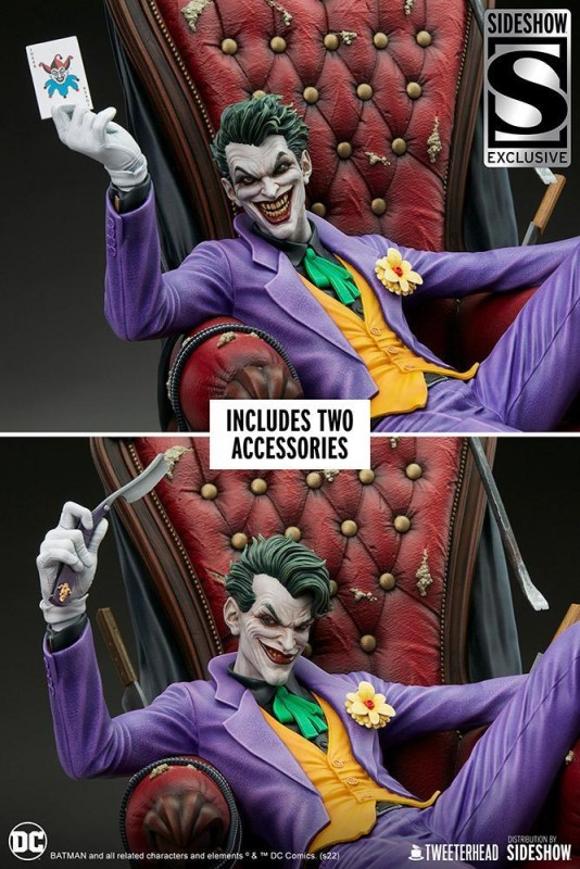 Sideshow Collectibles The Joker Quarter Scale Exclusive Maquette - 910736 - DC Comics / Tweeterhead 1:4 Series