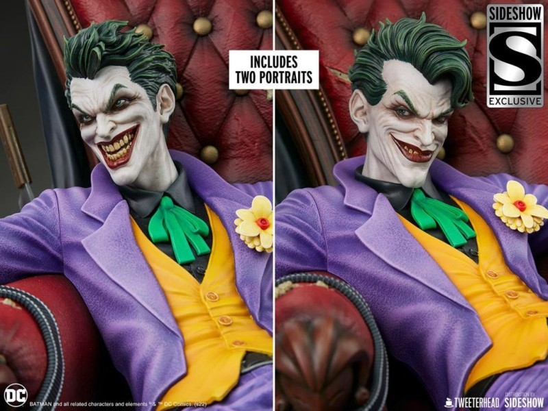 Sideshow Collectibles The Joker Quarter Scale Exclusive Maquette - 910736 - DC Comics / Tweeterhead 1:4 Series